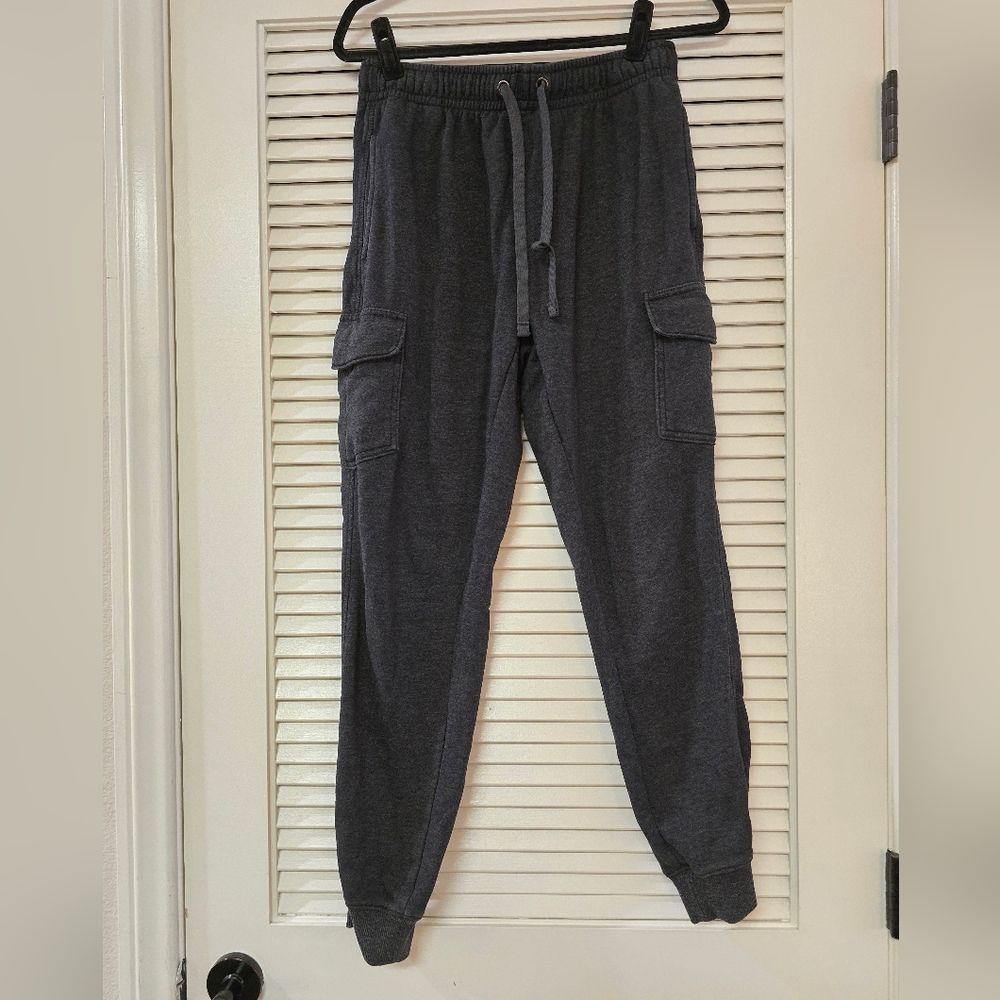 Goodfellow & Co - Men's Charcoal Grey Jogger Sweatpants W Drawstring & Pockets